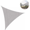 Sunshade sail 4x4x4m-pilka Gardlov 23141