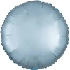 AMSCAN folijos balionas Luster Pastel mėlynas apvalus 43cm 9914116