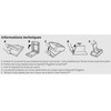 PetSafe Mėlyna ScoopFree® pakaitinis Mėlyna Crystal kraiko padėklas (1 pak.)