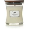 WoodWick Aromatinė žvakė (White Teak), 85 g