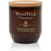 WoodWick Aromatinė žvakė (Large Tomato Leaf &amp; Basil), 368 g
