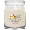 Yankee Candle Aromatinė žvakė Signature glass medium Vanilla Creme Brulée 368 g