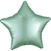 AMSCAN folijos balionas Luster Mint Žalias star 48cm 9914109