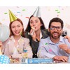 Rinkinys karnawałowy 12 dalys auksinė/sidabrinė Party GODAN PZ-B12S