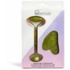 Idc Institute Gua Sha De Jade y Rodillo De Jade 2 Piezas