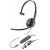 Ausinės Hewlett Packard (HP) „Poly Blackwire 3215“ USB-C laidas + 3,5 mm kabelis + USB-C/A laidas