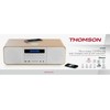Thomson MIC201IBT Kompaktanlage Qi/BT baltas