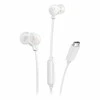 į ausis įkišamos ausinės Motorola Earbuds 3C-S USB-C baltos spalvos