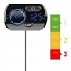 Bluetooth usb 5.0 multifunctional fm transmitter 8in1