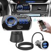 Bluetooth usb 5.0 multifunctional fm transmitter 8in1