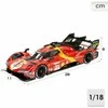 Modelių automobilių - Bburago Ferrari 499P LeMans Nr. 51 1:18 mastelis