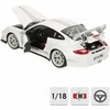 *BBURAGO metal. 1:18 PLUS PORSHE 911 GT3 RS Baltas