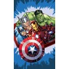 „Avengers Dynamic Heroes“ rankšluostis, veido rankšluostis, rankšluostis 30x50 cm