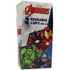„Avengers Mighty“ plastikinių puodelių rinkinys (2 vnt.), 230 ml