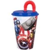 „Avengers“ šiaudelio formos puodelis „Rolling Thunder“, plastikinis, 430 ml