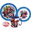 „Avengers“ stalo įrankių rinkinys, mikroplastiko, su puodeliu 350 ml