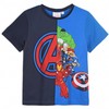 „Avengers Team“ mėlyni vaikiški trumpi marškinėliai, 8 metų / 128 cm