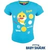 Baby Shark Doo vaikiški trumpi marškinėliai, viršutiniai 92-116 cm