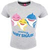 Baby Shark Doo vaikiški trumpi marškinėliai, viršutinio sluoksnio ilgis 92 cm