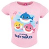Baby Shark Fun vaikiški trumpi marškinėliai, viršutinio sluoksnio ilgis 92 cm