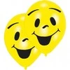 Balionai „Emoji Smile“ (šypsenėlė), 8 vnt., 10 colių (25,4 cm)