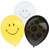 Balionai „Emoji Smiley Originals“, 6 vnt., 11 colių (27,5 cm)