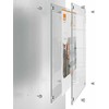 Nobo Premium Plus A4 Clear Acrylic Wall Mounted Poster Frame, 297 x 210 mm, Acrylic, Horizontally/Vertically, Fixed