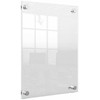 Nobo Premium Plus A4 Clear Acrylic Wall Mounted Poster Frame, 297 x 210 mm, Acrylic, Horizontally/Vertically, Fixed