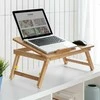 Bambukinis sulankstomas šoninis stalas Lapwood InnovaGoods