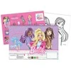 Barbie Paints A/4 spiralinė eskizų knygelė su 40 puslapių ir lipdukais