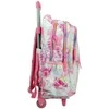 Barbie Paints mokyklinė kuprinė su riedėjimo funkcija, 46 cm
