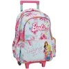 Barbie Paints mokyklinė kuprinė su riedėjimo funkcija, 46 cm