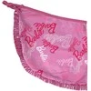 Barbie stiliaus vaikiškas bikini ir sarongo komplektas 3-8 metų vaikams