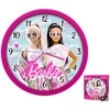 Laikrodis KIDS Barbie sienos laikiklis