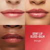 Bare Minerals Bareminerals Dewy Lūpų blizgis Balm drėkinantis lūpų balzamas-blizgis, atspalvis: Strength,​ 2.3 g