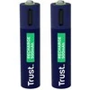 Baterija - Trust 25585 Įkraunama AAA 500 mAh 2-vnt.