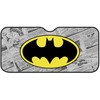 „Batman“ aliuminio automobilio stogelis nuo saulės priekiniam stiklui, 130x70 cm
