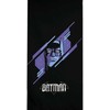 „Batman Dark Drak“ vonios rankšluostis, paplūdimio rankšluostis 70x140cm (greitai džiūstantis)