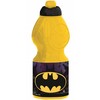 Stor DC Comics – sportinis buteliukas su Batman logotipu (geltonas/juodas), 400 ml
