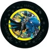 Batman Rogue Rage mikro aukščiausios kokybės plastikinės lėkštės, 4 vnt. rinkinys, 21 cm