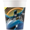 Globos Europe Bv 26 vnt. „Batman“ popierinių gėrimų puodelių po 200 ml, 8 vnt.