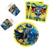 „Batman Rogue Rage“ vakarėlių rinkinys, 36 dalys, su 23 cm lėkšte