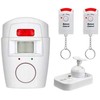 Wireless movement sensor alarm + 2 key fobs 105db