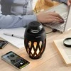 Belaidis garsiakalbis su LED liepsnos efektu