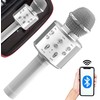 Belaidis mikrofonas su Bluetooth ir karaoke garsiakalbiu, 22 cm