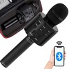 Belaidis mikrofonas karaoke su Bluetooth ir garsiakalbiu