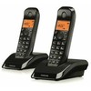 Telefonas stacionarus belaidis komplektas 2 vnt. Motorola S1202 juoda