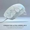 Turtle Beach Pure SEL RGB balta pelė su laidu | 8000 DPI