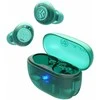 JLab Go Pop ANC, True Belaidės Stereo (TWS), 20 - 20000 Hz, Calls/Music, Ausinės, Teal, Transparent