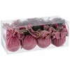 Bigbuy Christmas Eglutės žaisliukai, plastikiniai, 6 cm, 8 vnt.